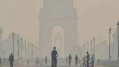 Photo of दिल्ली की हवा अभी भी ‘गंभीर’, अक्षरधाम में AQI 348
