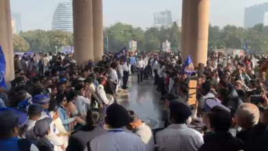 Photo of परिनिर्वाण दिवस: दलित प्रेरणा स्थल पर उमड़ी कार्यकर्ताओं की भीड़