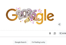 Photo of Google का खास डूडल: साल बदलने के काउंटडाउन को दिखाता न्यू ईयर ईव एनिमेशन