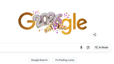 Photo of Google का खास डूडल: साल बदलने के काउंटडाउन को दिखाता न्यू ईयर ईव एनिमेशन