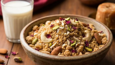 Photo of घर पर बनाएं पंजाबी स्टाइल ‘गुड़ पंजीरी’