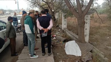 Photo of सोनीपत में व्यक्ति की गला घोंटकर हत्या: राजीव गांधी एजुकेशन सिटी के पास मिला शव