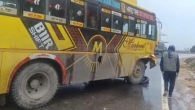 Photo of उधमपुर में दर्दनाक सड़क हादसा: हाईवे पर तेज रफ्तार बस ने बाइक को मारी टक्कर
