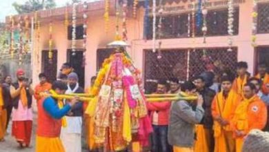 Photo of अगस्त्यमुनि नगर में महर्षि अगस्त्य मुनि महाराज की ऐतिहासिक एवं पारंपरिक देवरा यात्रा सफल