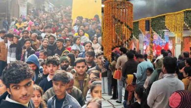 Photo of देवभूमि में नए साल पर मंदिरों में उमड़ी भीड़, सीएम धामी ने दी बधाई