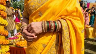 Photo of पीली साड़ी पर खूब जचेंगी 8 ट्रेंडी चूड़ियां, खूबसूरती में लगा देंगी चार चांद