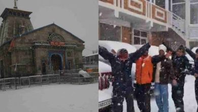 Photo of उत्तराखंड में बारिश-बर्फबारी: सफेद चादर में लिपटे पहाड़