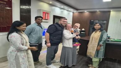 Photo of बिहार के एक वर्षीय हरीश को सात समंदर पार मिला परिवार, मासूम को अमेरिकी दंपति ने लिया गोद