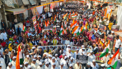 Photo of भागीरथपुरा जल त्रासदी पर कांग्रेस का मौन मार्च, पीड़ितों के लिए न्याय की मांग