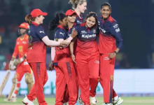 Photo of  लगातार पांचवीं जीत के साथ आरसीबी ने प्लेऑफ में बनाई जगह, गुजरात को मिली करारी हार
