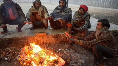 Photo of शीतलहर से हरियाणा-पंजाब को कोई राहत नहीं, कश्मीर में डल झील जमी