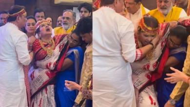 Photo of माता के दरबार में चल रहा था भजन, अचानक से Naagin की एक्ट्रेस संग हुआ ऐसा
