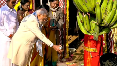Photo of पीएम मोदी ने केंद्रीय मंत्री के घर मनाया पोंगल