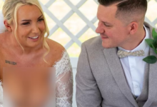 Photo of दुल्हन ने शादी में पहना आपत्तिजनक गाउन, शर्म से पानी-पानी हुए लोग