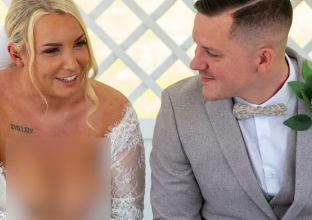 Photo of दुल्हन ने शादी में पहना आपत्तिजनक गाउन, शर्म से पानी-पानी हुए लोग