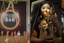 Photo of बंगाल में सरस्वती पूजा पंडालों में दिखी एसआईआर थीम