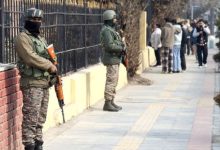 Photo of उपराष्ट्रपति के दौरे से पहले कश्मीर में कड़ी सुरक्षा