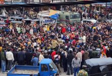 Photo of कटड़ा में रोपवे के खिलाफ सड़कों पर उतरे घोड़ा-पिट्ठू वाले, मजदूर बोले- पहले मुआवजा, फिर परियोजना