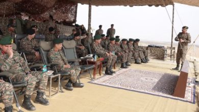 Photo of पोखरण में युद्ध अभ्यास की रिहर्सल, आर्मी कमांडर ने किया ‘रुद्र शक्ति’ का निरीक्षण