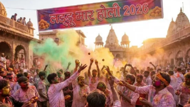 Photo of जब होली में रंग नहीं, लड्डू उड़ते हैं, इस अनोखी परंपरा की शुरुआत कैसे हुई?