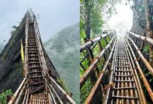 Photo of मेघालय का सबसे खतरनाक ट्रैक यू मावरिंगखांग बांस ट्रैक