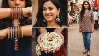 Photo of जींस के साथ झुमके और कांच की चूड़ियां, युवाओं के बीच क्यों हिट हो रहा है देसी Maximalism