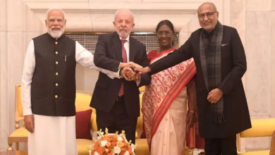 Photo of रणनीतिक साझेदारी का नया अध्याय: राष्ट्रपति मुर्मू ने किया लूला दा सिल्वा के लिए राजकीय भोज का आयोजन