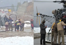 Photo of  हिमाचल में भारी बर्फबारी के बीच IAF ने लकवाग्रस्त महिला की बचाई जान