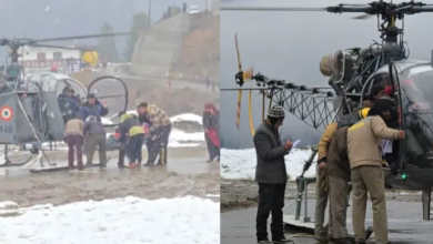 Photo of  हिमाचल में भारी बर्फबारी के बीच IAF ने लकवाग्रस्त महिला की बचाई जान