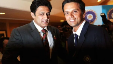 Photo of राहुल द्रविड़ और अनिल कुंबले को बेंगलुरु के चिन्नास्वामी स्टेडियम में मिला खास सम्मान