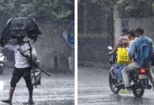 Photo of देश के 10 राज्यों में गरज के साथ भारी बारिश की संभावना, पहाड़ों पर होगी बर्फबारी