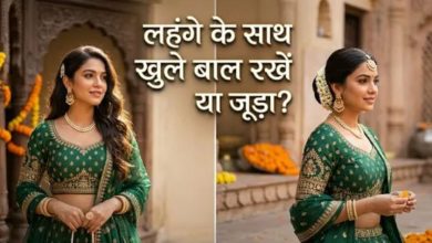 Photo of शादी सीजन में दिखना है सबसे अलग? लहंगे पर खूब जचेंगे सेलिब्रिटी स्टाइल ये ट्रेंडी हेयर स्टाइल्स