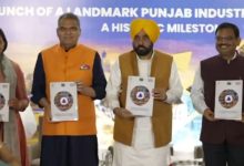 Photo of पंजाब इंडस्ट्रियल पॉलिसी लॉन्च: सीएम मान बोले, रंगले पंजाब के लिए इंडस्ट्री जरूरी