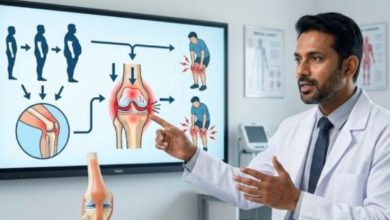 Photo of घुटनों के दर्द की असली वजह कहीं आपका बढ़ता मोटापा तो नहीं?