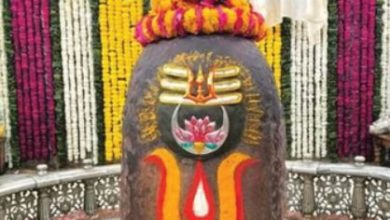 Photo of  उज्जैन: एकादशी पर वैष्णव तिलक से सजे बाबा महाकाल