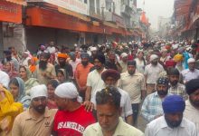 Photo of श्री झंडे जी के दर्शन के लिए उमड़ी संगत, नगर परिक्रमा में दिखा आस्था का संगम