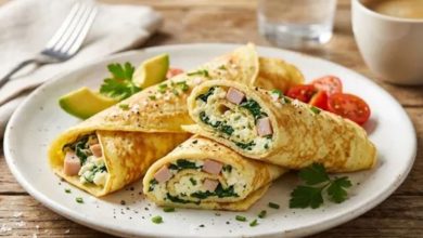 Photo of नाश्ते में झटपट बनाएं प्रोटीन से भरपूर और टेस्टी ‘एग पैनकेक रोल’