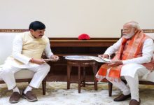 Photo of  पीएम मोदी से मिले सीएम मोहन यादव, किसान कल्याण वर्ष की गतिविधियों से अवगत कराया