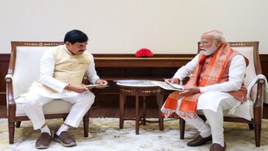 Photo of  पीएम मोदी से मिले सीएम मोहन यादव, किसान कल्याण वर्ष की गतिविधियों से अवगत कराया