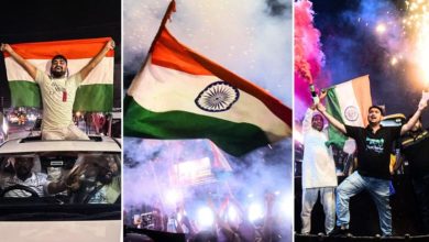 Photo of भारत की ऐतिहासिक जीत पर जश्न में डूबा देश, सड़कों पर उतरे लोग