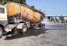 Photo of पानीपत NH-44 पर राख का टैंकर बना ‘आग का गोला’
