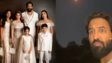 Photo of दुबई में धमाकों की आवाज से हिला विष्णु मंचू का घर, डरी 7 साल की बेटी