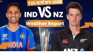 Photo of भारत-न्यूजीलैंड मुकाबले में बारिश डालेगी खलल
