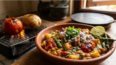 Photo of आलू-टमाटर को रोस्ट करके तैयार करें लाजवाब भर्ता, स्वाद-स्वाद में रोटी की गिनती नहीं रहेगी याद