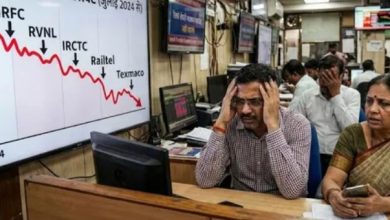 Photo of जुलाई 2024 से रेलवे शेयर करा रहे नुकसान, 65% तक टूटे टेक्समैको-Ircon और IRFC; अब आगे क्या?