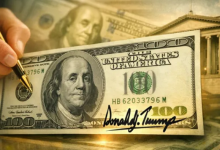 Photo of अमेरिकी डॉलर पर अब होंगे ट्रंप के हस्ताक्षर, 165 साल में पहली बार नोट पर होगा सिटिंग प्रेसिडेंट का नाम