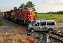 Photo of अमेरिका: क्रॉसिंग पर मालगाड़ी से टकराई वैन, पांच लोगों की मौत