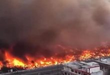 Photo of लखनऊ में भीषण आग का तांडव: विकास नगर की 200 झुग्गियां जलकर खाक