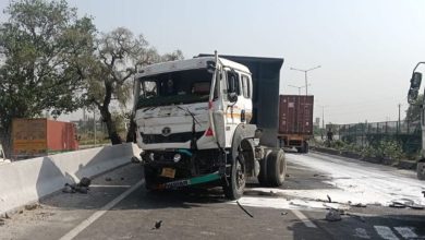 Photo of रेवाड़ी में दिल्ली-जयपुर हाईवे पर भीषण सड़क हादसा: तीन वाहन आपस में टकराए