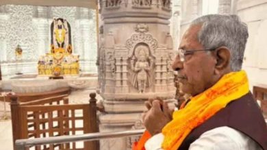 Photo of  नागालैंड के राज्यपाल नंदकिशोर यादव ने किए रामलला के दर्शन